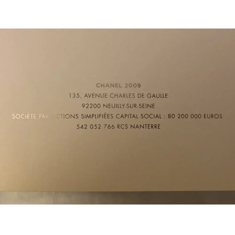 CHANEL Joaillerie (Jewelry) Catalog 2009 Collection Include CD